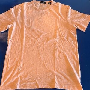 Theory Essential Tee Cosmos Pink | Size M | 100% Cotton Classic T-Shirt